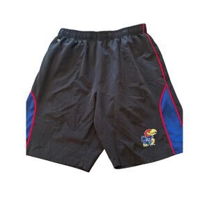 GUC Colosseum Men's KU Basketball Shorts Elastic Waist Drawstring Size Medium